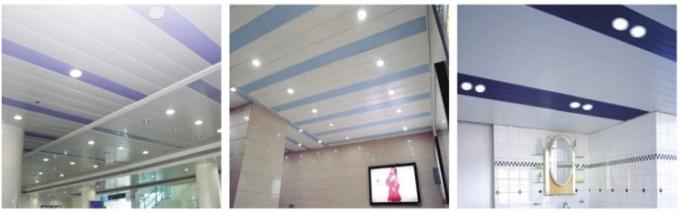 Панель облицовки внутреннего украшения потолка алюминиевая, интегрированная деревянная панель металла