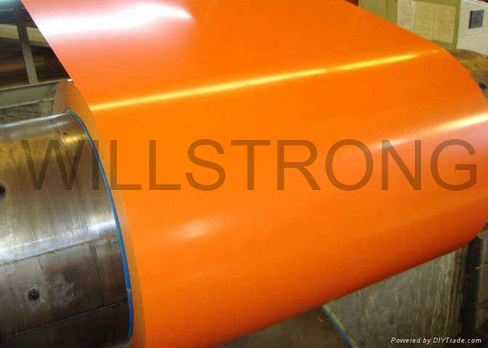 Hot Rolled Color Coated Aluminum Coil , Prepainted PVDF Coated Aluminium Sheets 